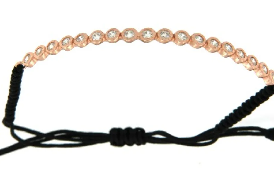 rojo_pulsera_de_macrame_c_0.webp Roman Joyero Pulseras<ROJO, pulsera de macrame con plata rosada.