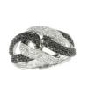 Roman Joyero Anillos<SALENTO, anillo en oro blanco y diamantes de colores.