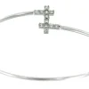 Roman Joyero Pulseras<SCILIA, pulsera rígida de plata rodiada.