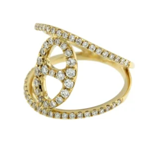 Roman Joyero Anillos<SENSAZIONE, anillo de oro amarillo y diamantes