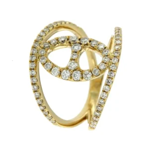 Roman Joyero Anillos<SENSAZIONE, anillo de oro amarillo y diamantes