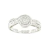 Roman Joyero Anillos<SIRACUSA anillo de brillantes y taipes en oro blanco de 18 ktes