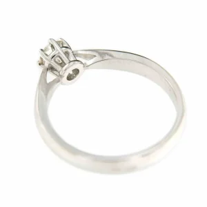 Roman Joyero Anillos<Solitario ELMAS en oro blanco de 18 kilates con brillante