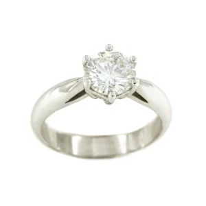 Roman Joyero Anillos<Solitario oro AMOR ETERNO con brillante