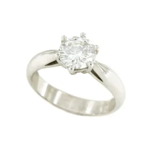 Roman Joyero Anillos<Solitario oro AMOR ETERNO con brillante