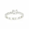 Roman Joyero Anillos<Solitario oro TI AMO con brillantes