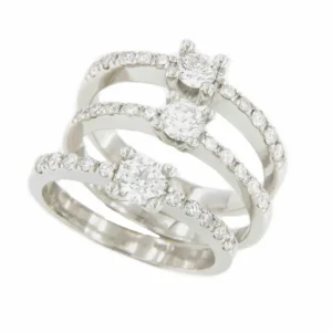 Roman Joyero Anillos<Solitario oro TI AMO con brillantes
