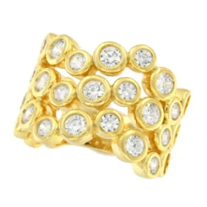 Roman Joyero Anillos<Sortija de plata USHUAIA con circonitas