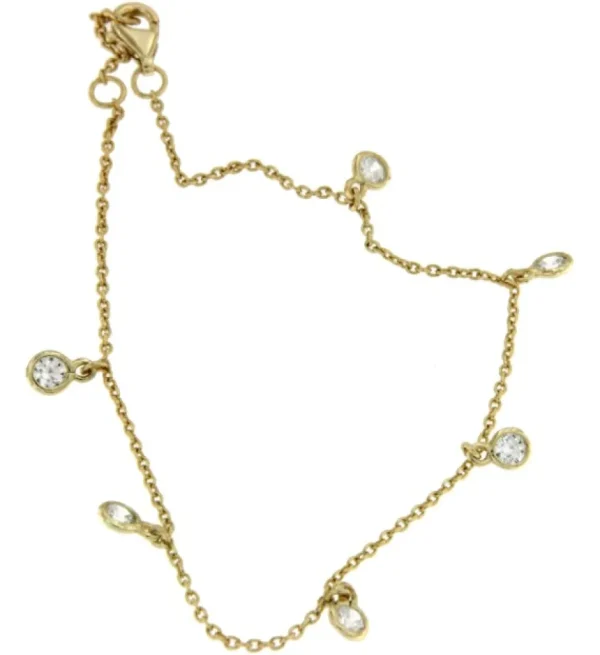 Roman Joyero Pulseras<SUNNY, pulsera de plata con circonitas