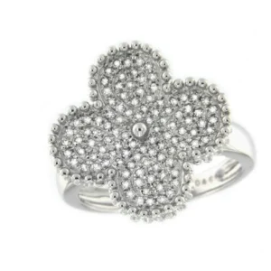 Roman Joyero Anillos<TARANTO, anillo de oro blanco con diamantes