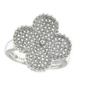 Roman Joyero Anillos<TARANTO, anillo de oro blanco con diamantes