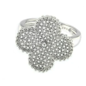 Roman Joyero Anillos<TARANTO, anillo de oro blanco con diamantes