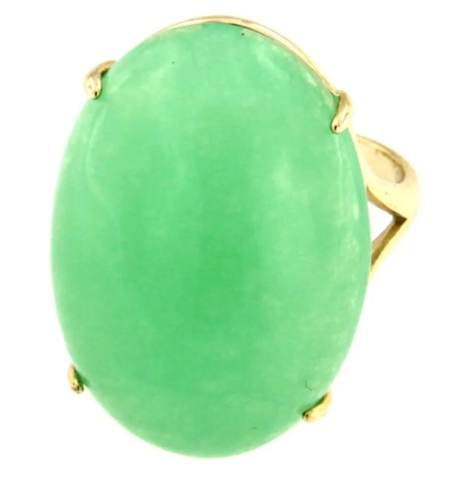 thawar_anillo_de_plata_do_0.webp Roman Joyero Anillos<THAWAR, anillo de plata dorada y cuarzo verde