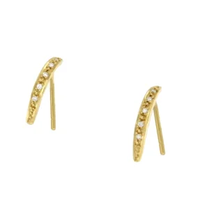 Roman Joyero Pendientes<TIVOLI pendiente de brillantes oro amarillo 18 ktes y perillas