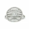 Roman Joyero Anillos<TREVISO, anillo de oro blanco con diamantes