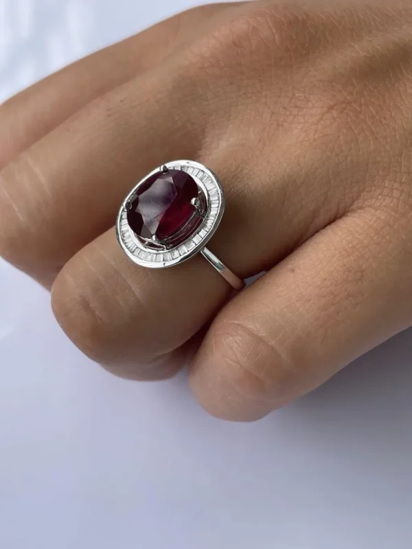 Roman Joyero Anillos<VALS anillo oro 18k de esmeralda rodeadas de taipes de brillantes
