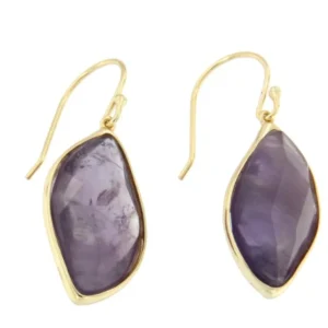 Roman Joyero Pendientes<VOLGA, pendientes de plata con amatista.