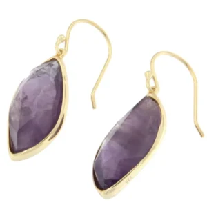 Roman Joyero Pendientes<VOLGA, pendientes de plata con amatista.