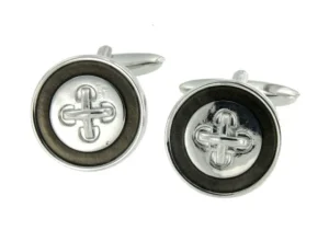 Roman Joyero Acero<XENOA, gemelos de acero