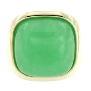 Roman Joyero Anillos<YAEL, anillo de plata con cuarzo verde